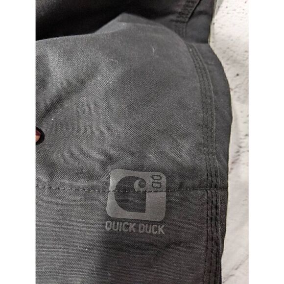 Carhartt Limited Edition x Guinness Men's Blanket Lined Grey Hooded Black Jacket - Picture 3 of 10